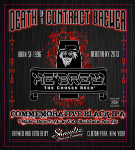 He'brew Death Of A Contract Brewer Black June 2013