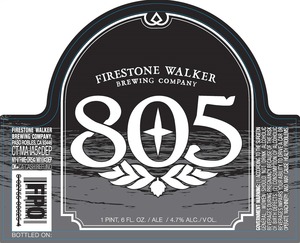 Firestone Walker Brewing Company 805 July 2013
