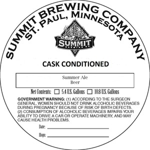 Summit Brewing Company Summer