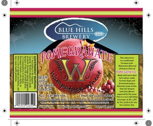 Blue Hills Brewery Pomegranate Wampatuck Wheat June 2013