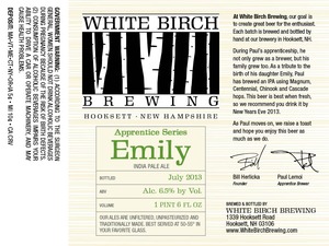 White Birch Brewing Emily