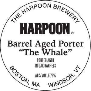 Harpoon Barrel Aged Porter "the Whale"