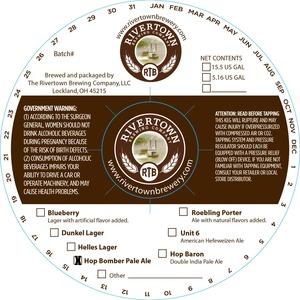 The Rivertown Brewing Company, LLC Hop Bomber
