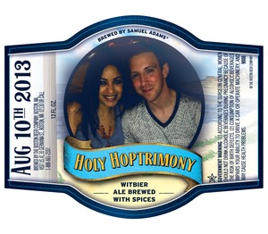Holy Hoptrimony Witbier July 2013