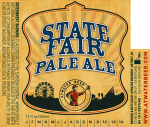 Atwater Brewery State Fair Pale