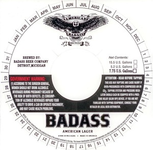Badass Beer Company Badass July 2013