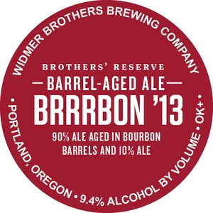 Widmer Brothers Brewing Company Brrrbon July 2013