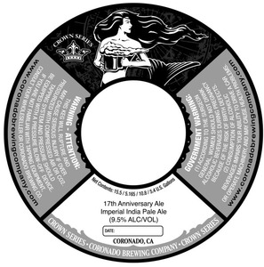 Coronado Brewing Company 17th Anniversary Ale July 2013