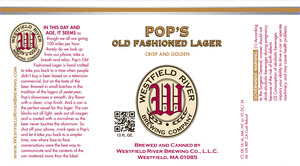 Pop's Old Fashioned Lager 