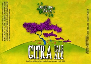 Odd Side Ales Citra Pale Ale July 2013