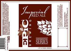 Epic Brewing Company Imperial Red