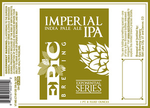 Epic Brewing Company Imperial IPA