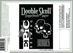 Epic Brewing Company Double Skull Doppelbock July 2013