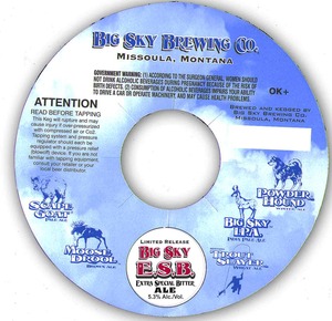 Big Sky Brewing Company E.s.b.