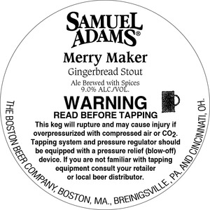 Samuel Adams Merry Maker July 2013