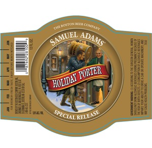 Samuel Adams Holiday Porter July 2013