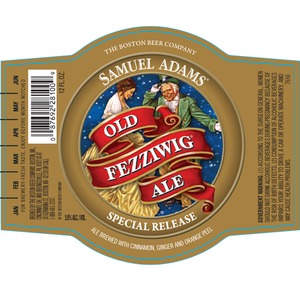 Samuel Adams Old Fezziwig Ale July 2013