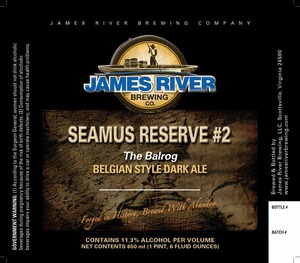 James River Brewing Seamus Reserve #2 - The Balrog