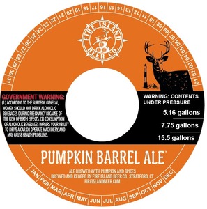 Fire Island Pumpkin Barrel Ale July 2013