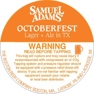 Samuel Adams Octoberfest July 2013