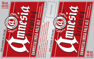 Amnesia Brewing Damnesia India Pale Ale July 2013