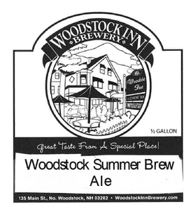 Woodstock Inn Brewery Summer Brew July 2013