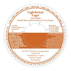 Craft Brew Alliance, Inc. Light Switch