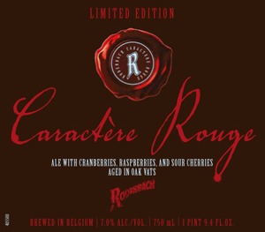 Rodenbach Caractere Rouge July 2013