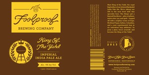 Foolproof Brewing Company King Of The Yahd