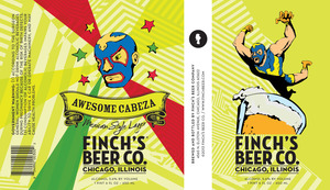 Finch's Beer Company Awesome Cabeza July 2013