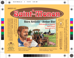Saint Monon Amber Ale July 2013