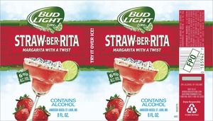 Bud Light Lime Straw-ber-rita July 2013