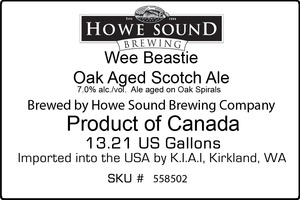 Howe Sound Wee Beastie