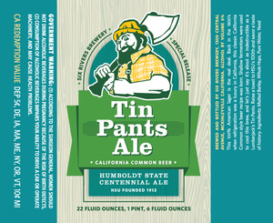 Six Rivers Brewery Tin Pants July 2013