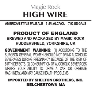 Magic Rock High Wire July 2013