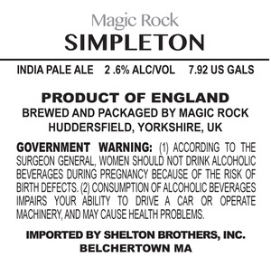 Magic Rock Simpleton July 2013