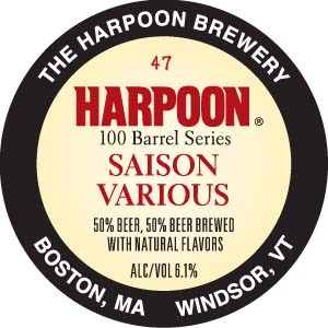 Harpoon Saison Various July 2013