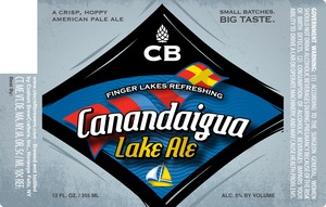 Cb's Canandaigua Lake Ale July 2013