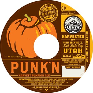 Uinta Brewing Company Punk'n