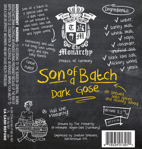 The Monarchy Son Of A Batch