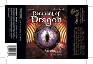 Greenbush Brewing Co. Remnant Of Dragon