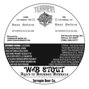 Terrapin Wnb Stout Aged In Bourbon Barrels July 2013