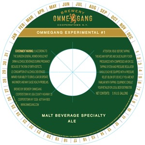 Ommegang Ommegang Experimental #1