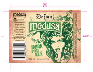 Defiant Brewing Company Defiant Medusa