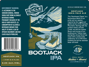 Icicle Brewing Company Bootjack IPA July 2013