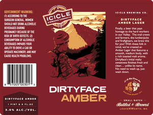 Icicle Brewing Company Dirtyface Amber July 2013