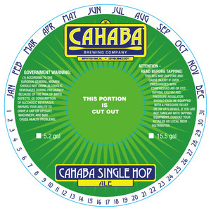 Cahaba Brewing Company Cahaba Single Hop Ale