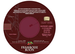 Boon Framboise July 2013