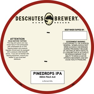 Deschutes Brewery Pinedrops July 2013
