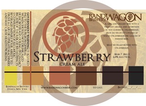 Bandwagon Brewery Strawberry Cream